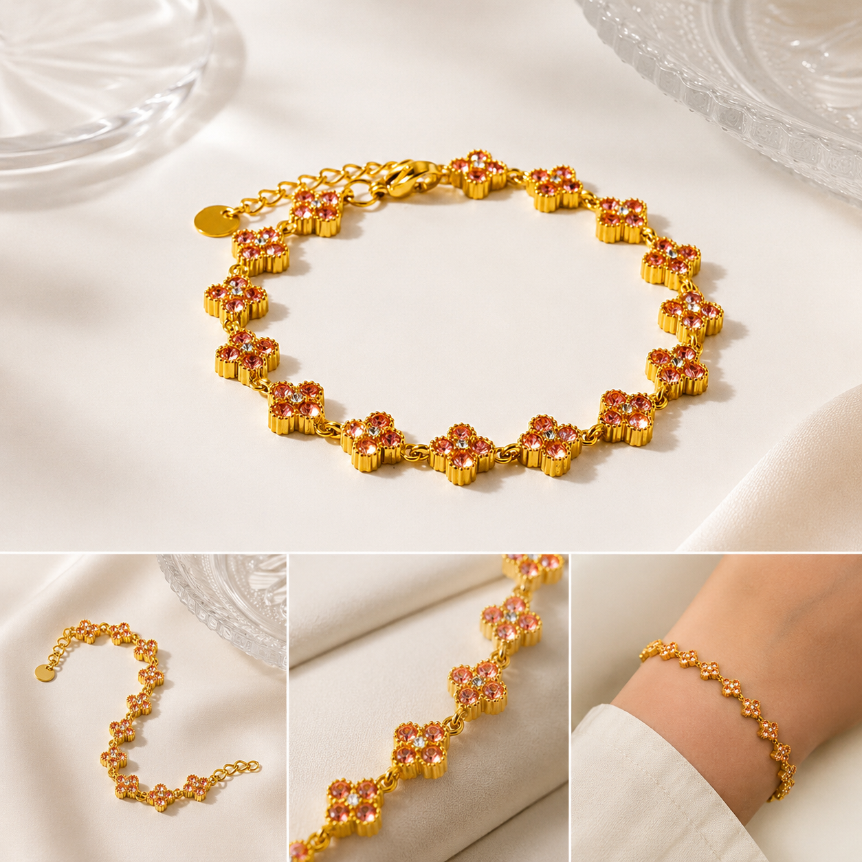 Bracelet Floréa Rose