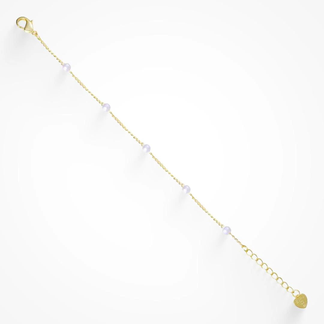 Bracelet Perle Céleste Dorée