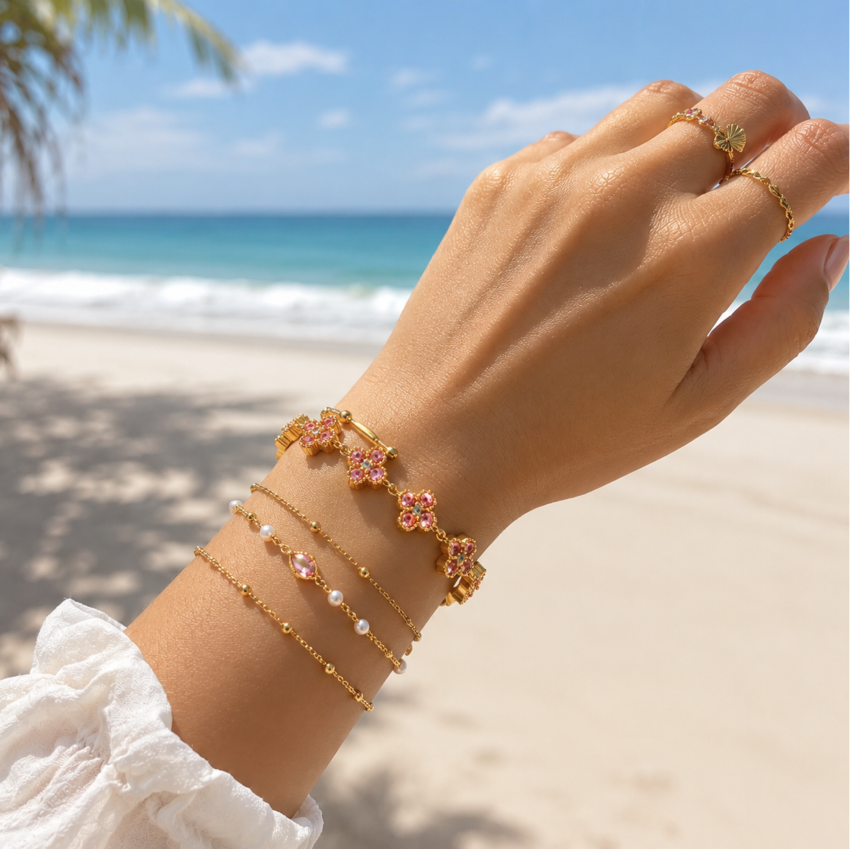 Bracelet Floréa Rose