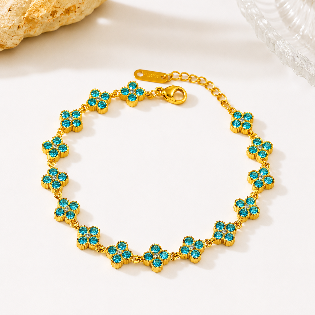Bracelet Floréa Bleu Ciel