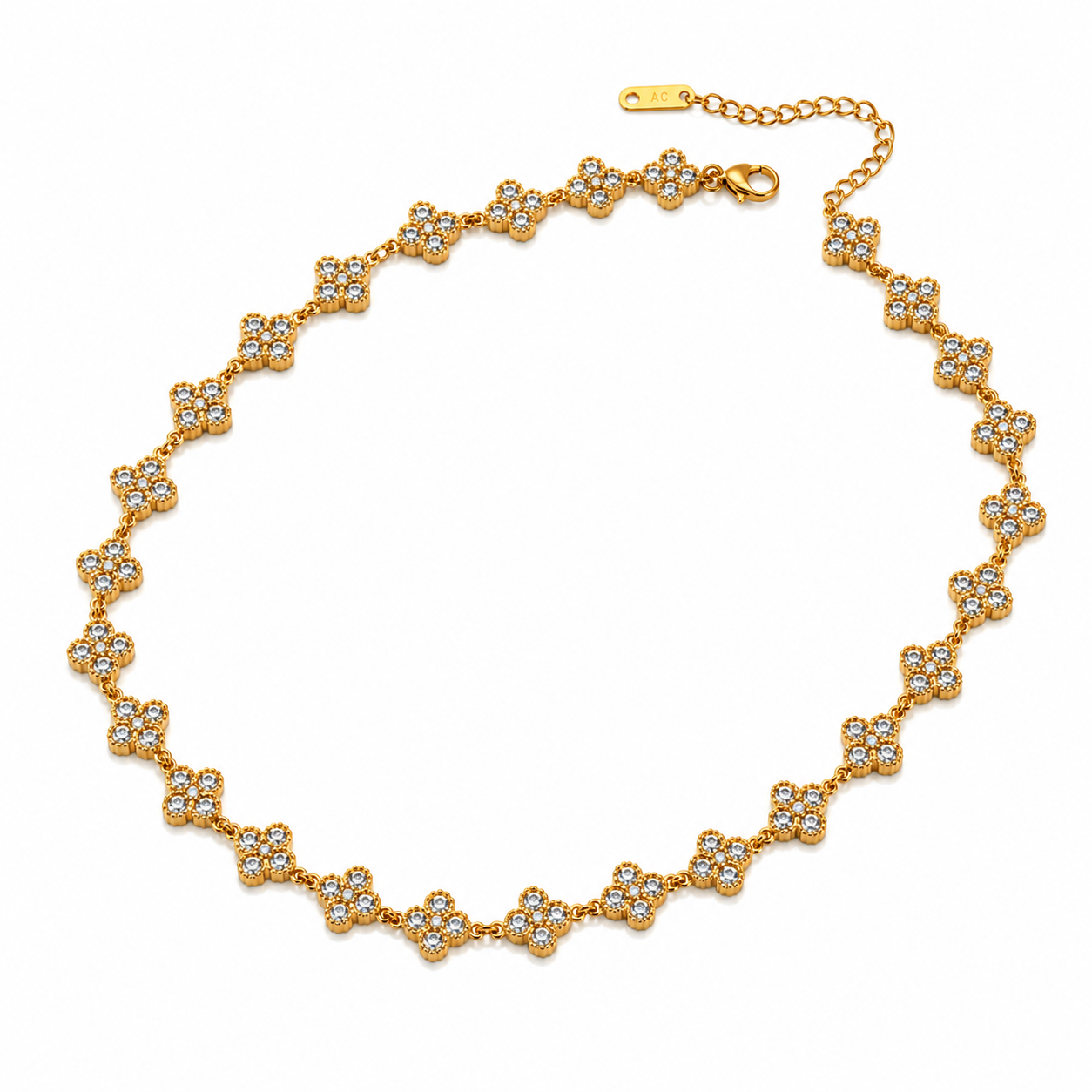 Collier Floréa Blanc
