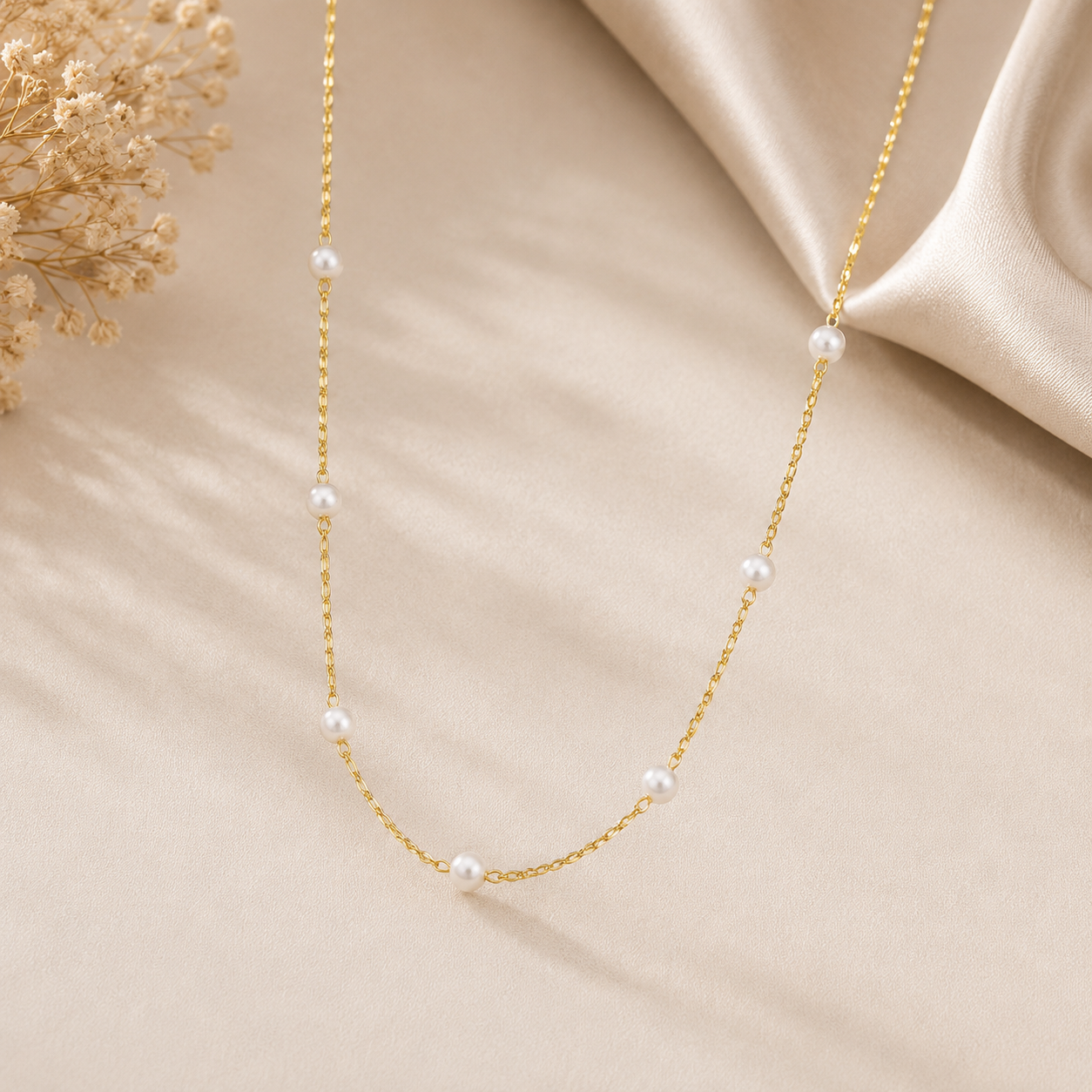 Collier Perles Délicates